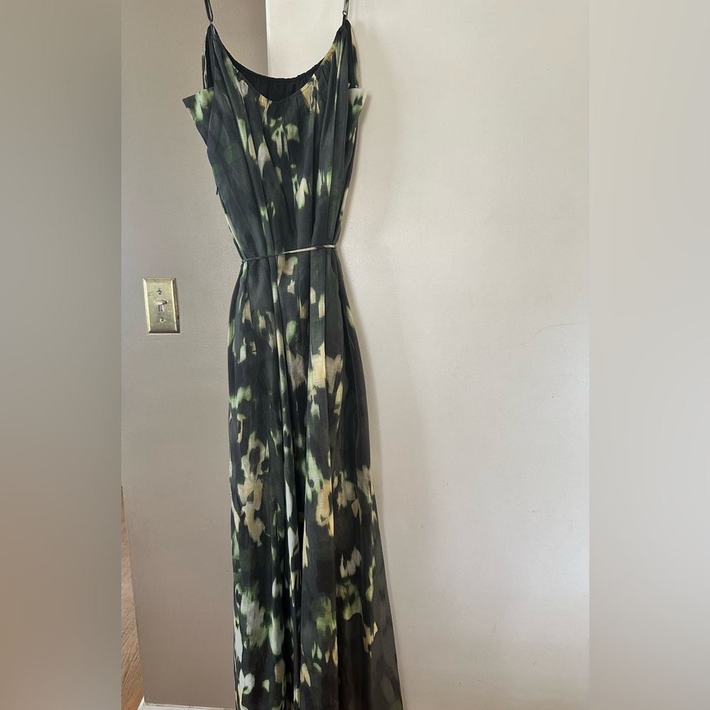 multicolor maxi dress